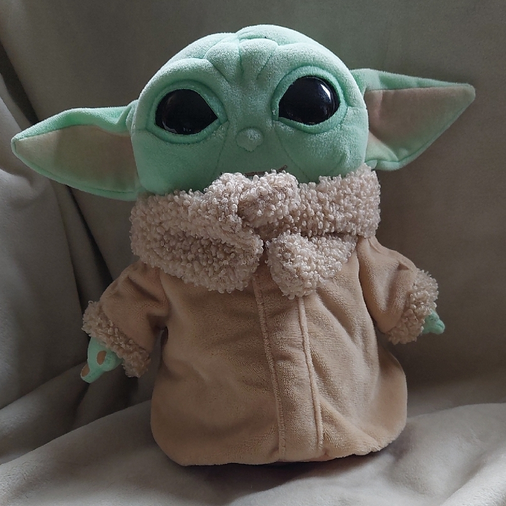 Star Wars Green and Tan Plush Doll with Prominent Ears